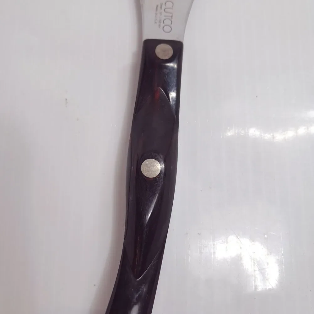 CUTCO Spatula Spreader classic brown 1768 KH serrated edge tool Olean made USA